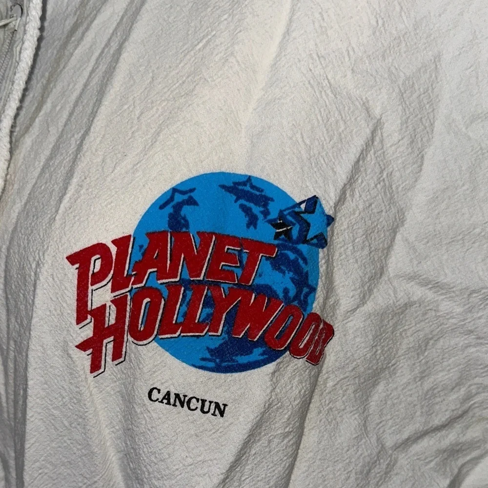 vintage Planet Hollywood Cancun Mexico windbreaker